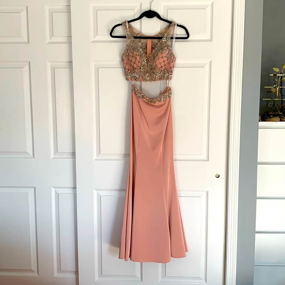 Gigi Designs two piece prom dress XXS